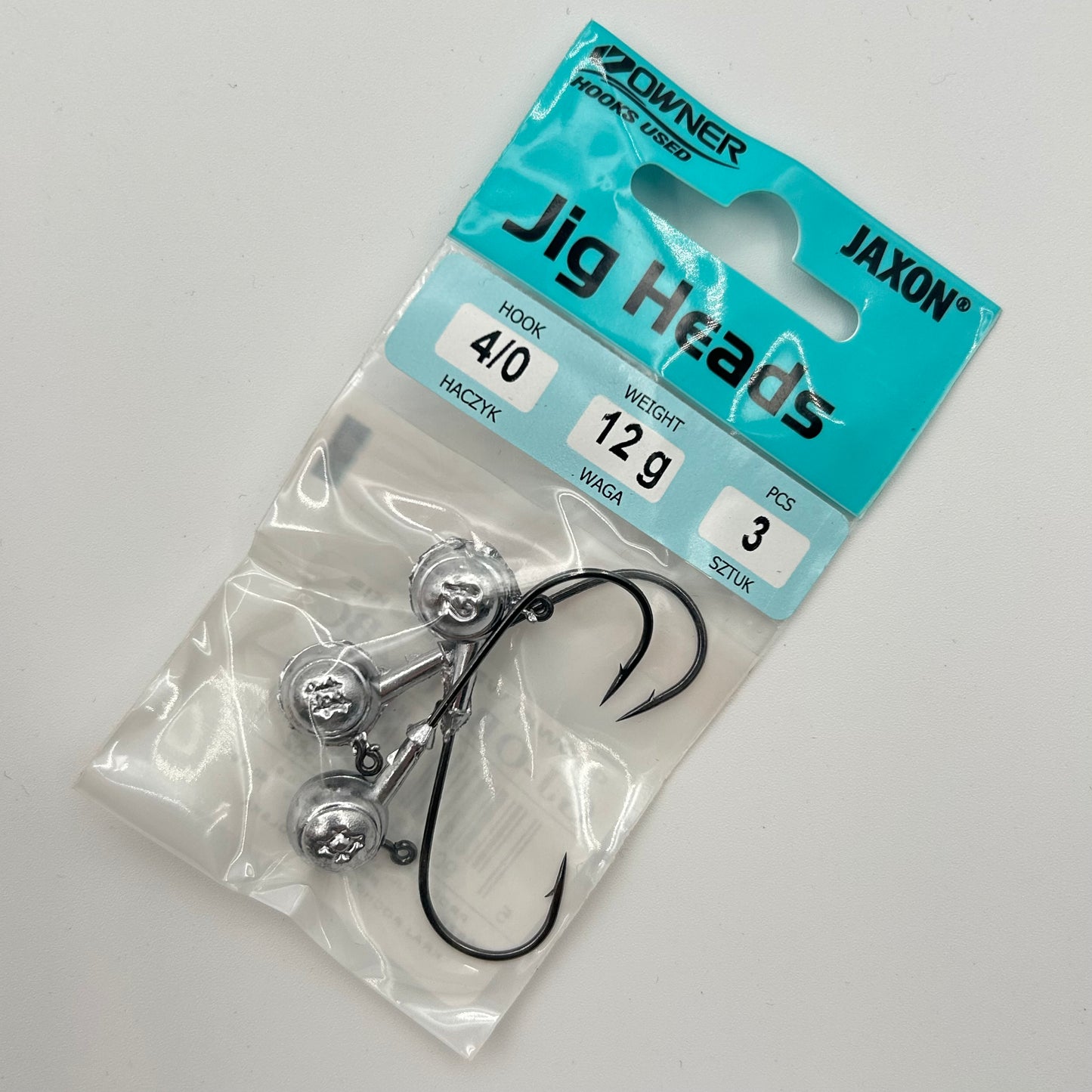 Owner Jig Heads Bleihaken 3 Stk.