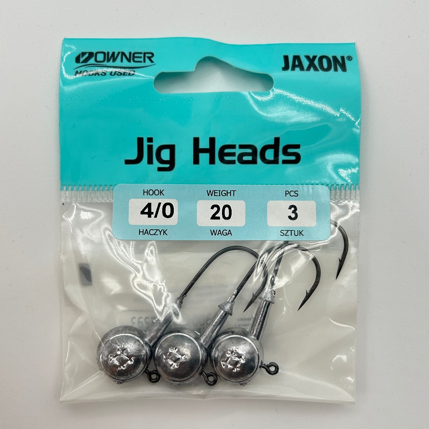 Owner Jig Heads Bleihaken 3 Stk.