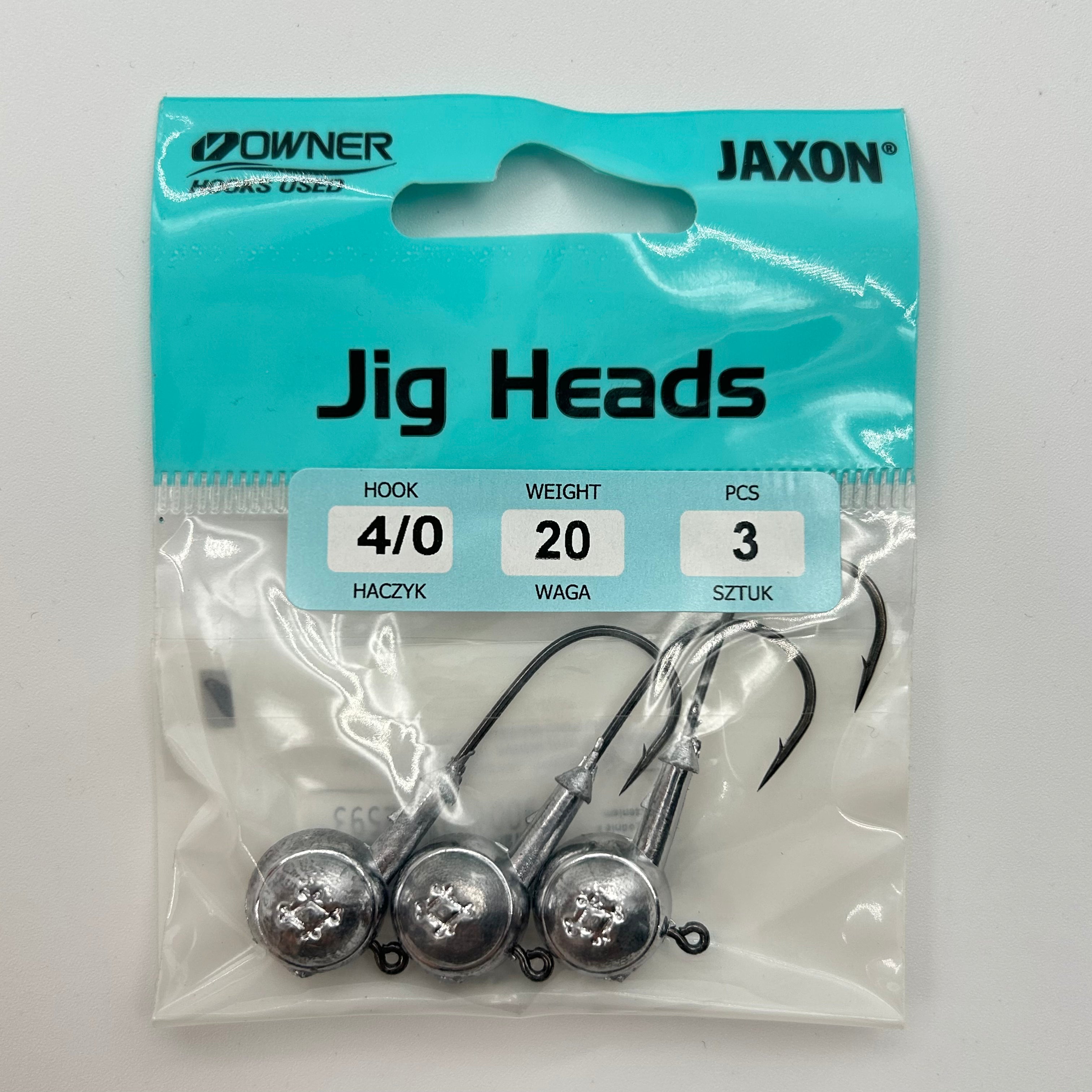 Owner Jig Heads Bleihaken 3 Stk.