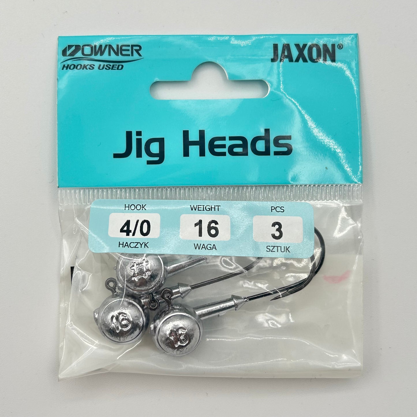 Owner Jig Heads Bleihaken 3 Stk.