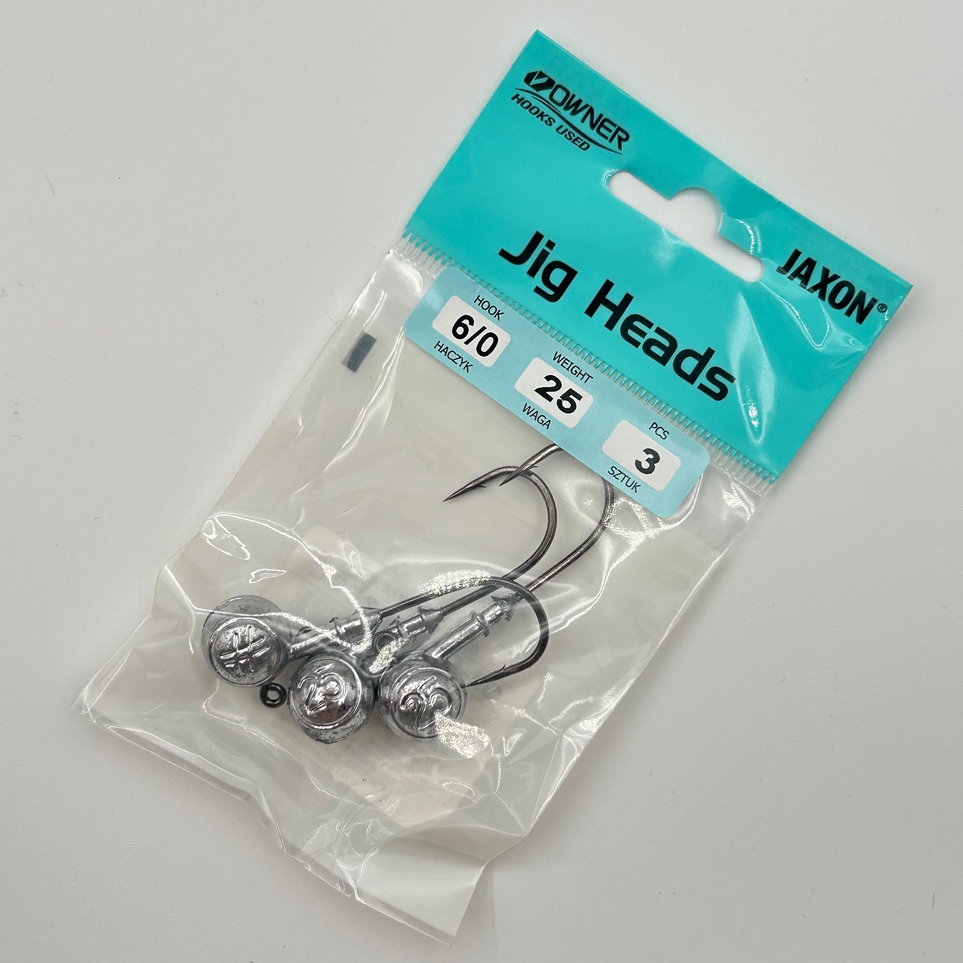 Owner Jig Heads Bleihaken 3 Stk.