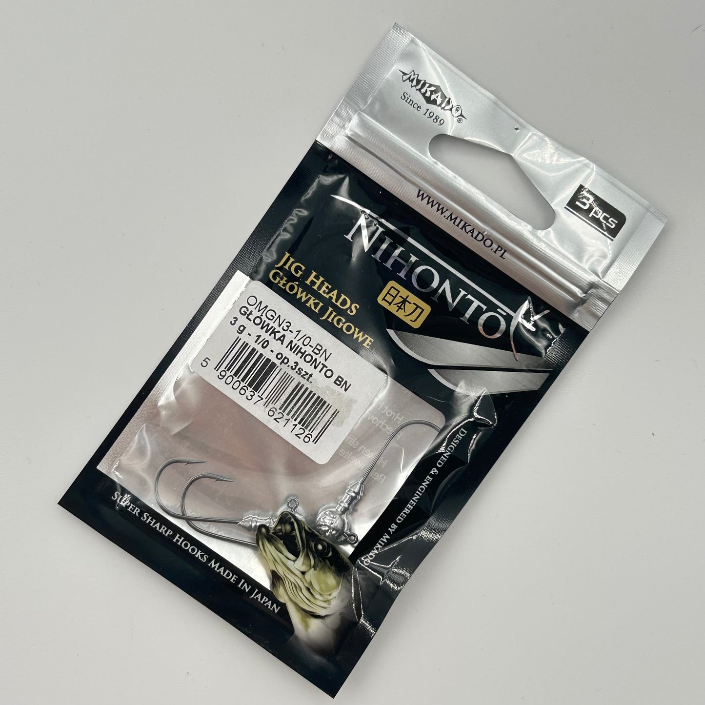 Mikado Jig Heads Bleihaken 3 Stk.