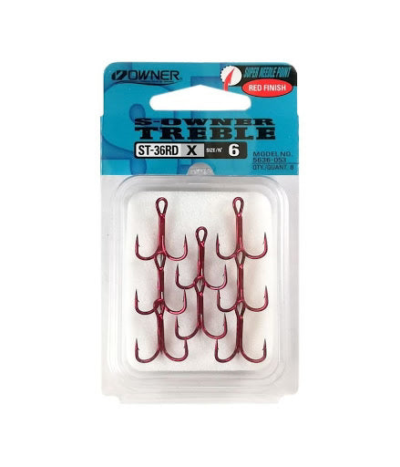 Owner S-Owner Treble Drillingshaken ST-36RD 8 Stk.