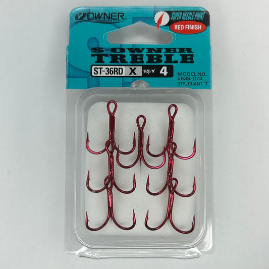 Owner S-Owner Treble Drillingshaken ST-36RD 7 Stk.