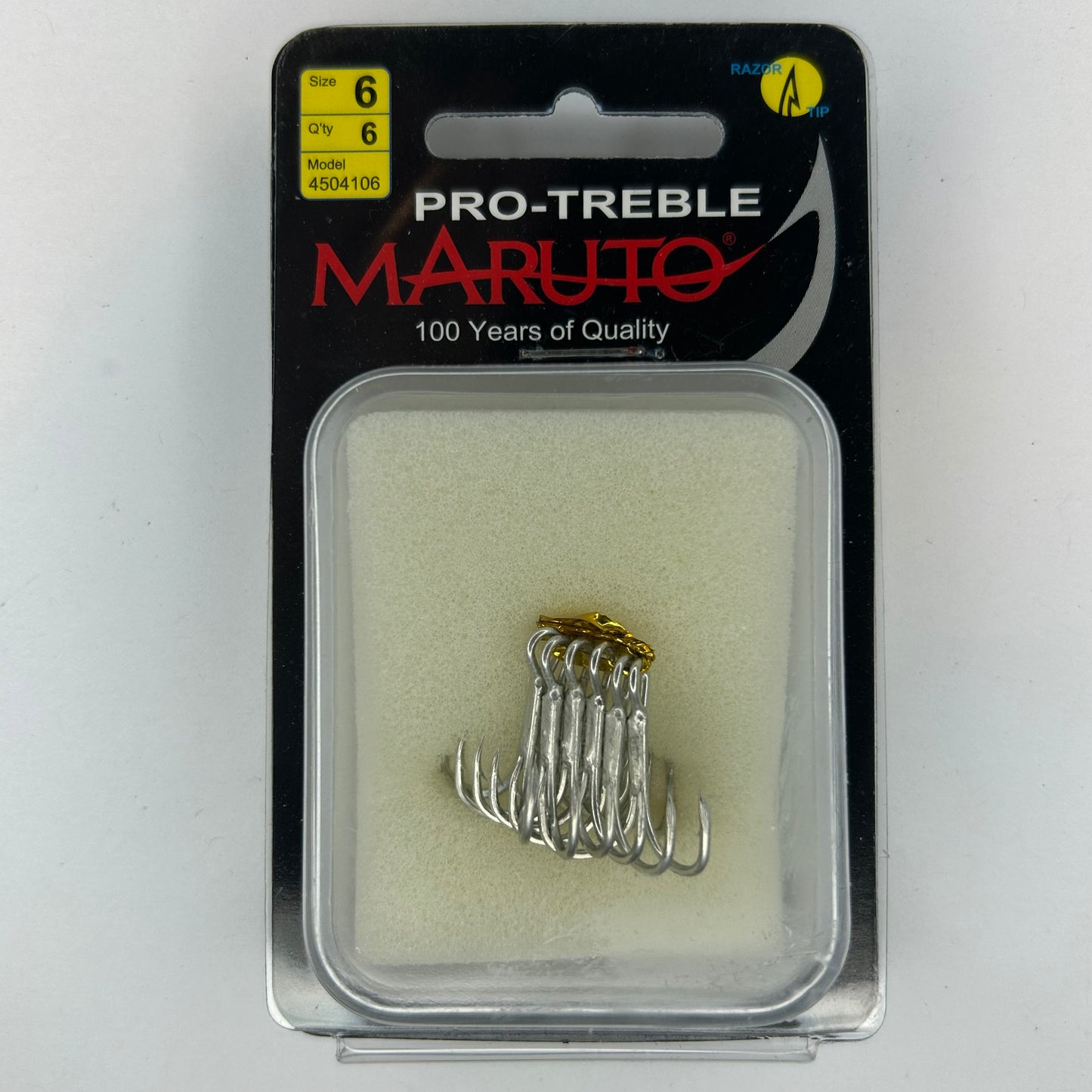 Dohitomi Maruto Pro Treble Drillingshaken 6 Stk.