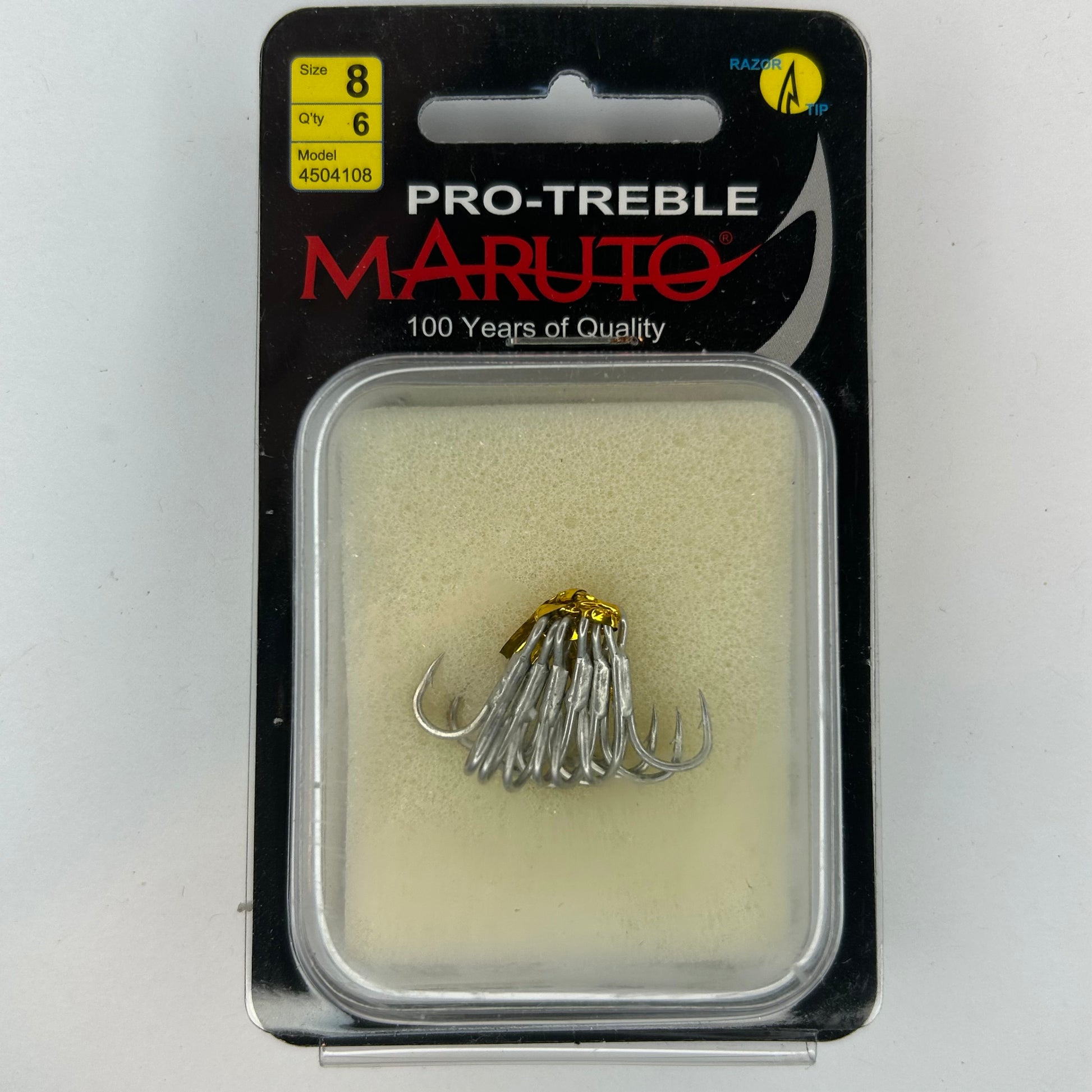 Dohitomi Maruto Pro Treble Drillingshaken 6 Stk.