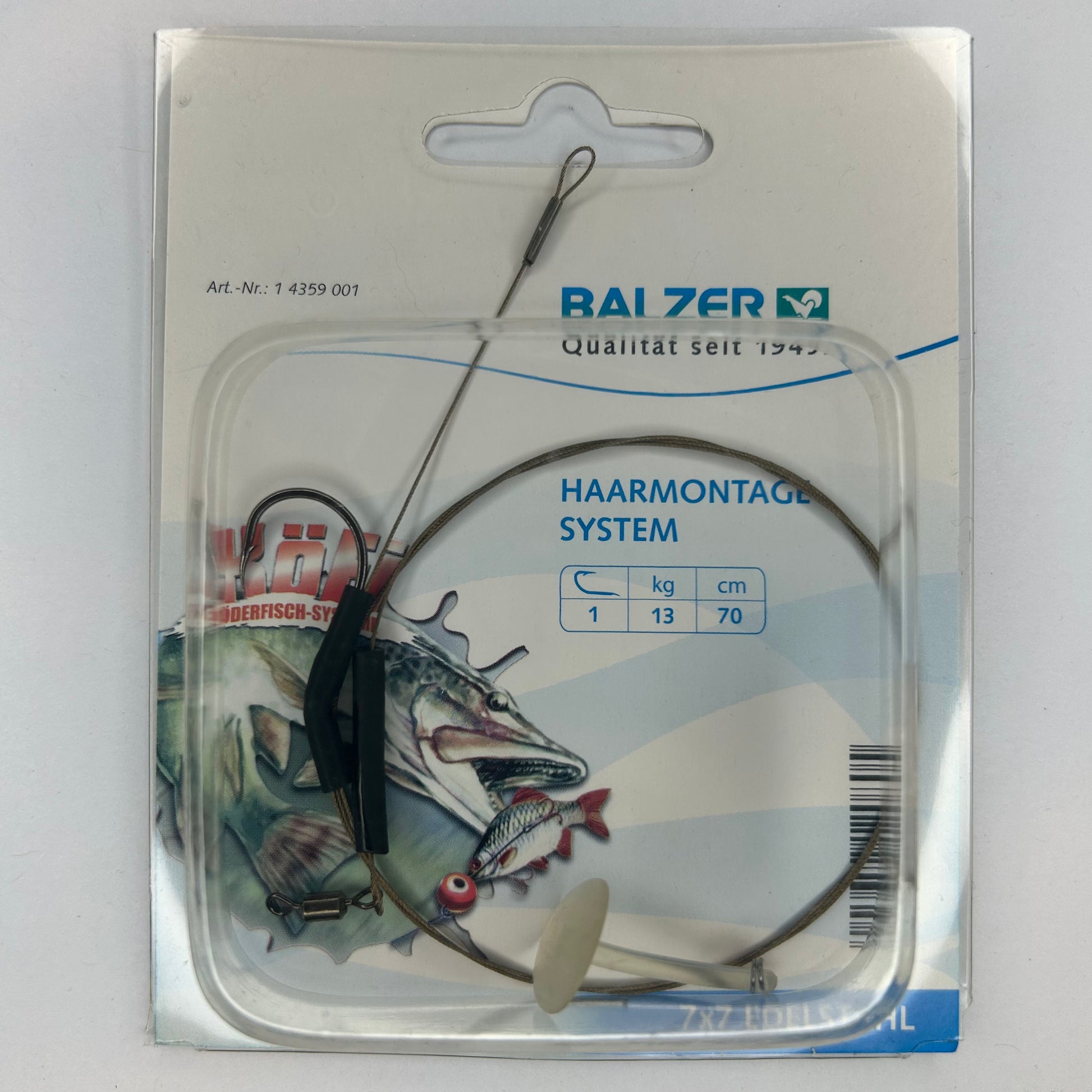 Balzer Vorfach Haken Haarmontage-System