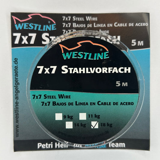 Westline Stahlvorfachschnur 7x7