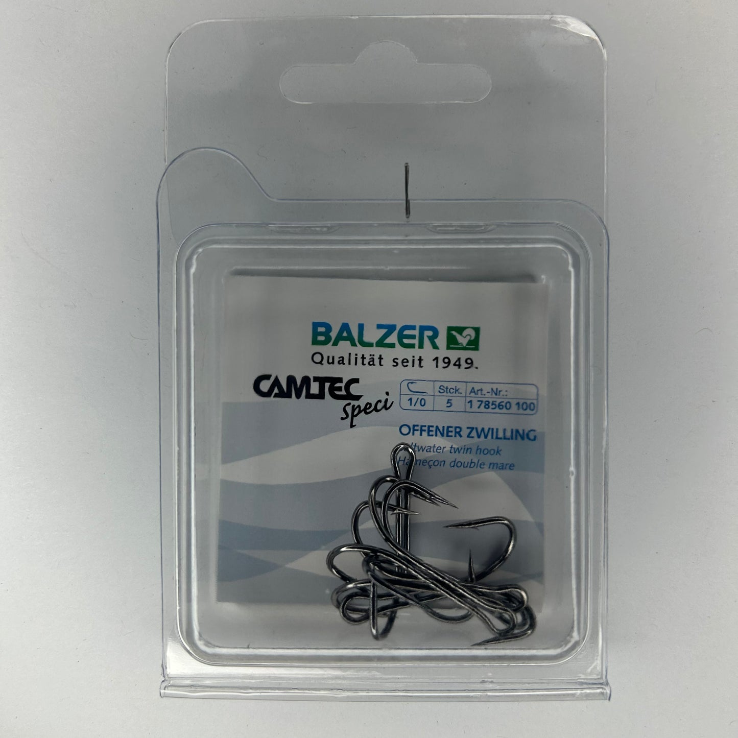 Balzer Camtec Speci Zwillingshaken 5 Stk.