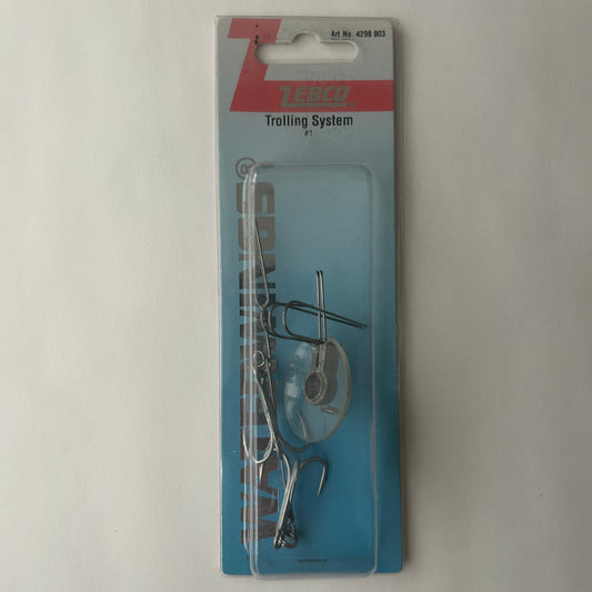 Zebco Waterwings Schleppsystem mit 2 Drillingshaken