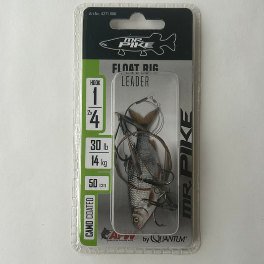 Zebco Mr. Pike Float Rig Vorfach Drillinghaken