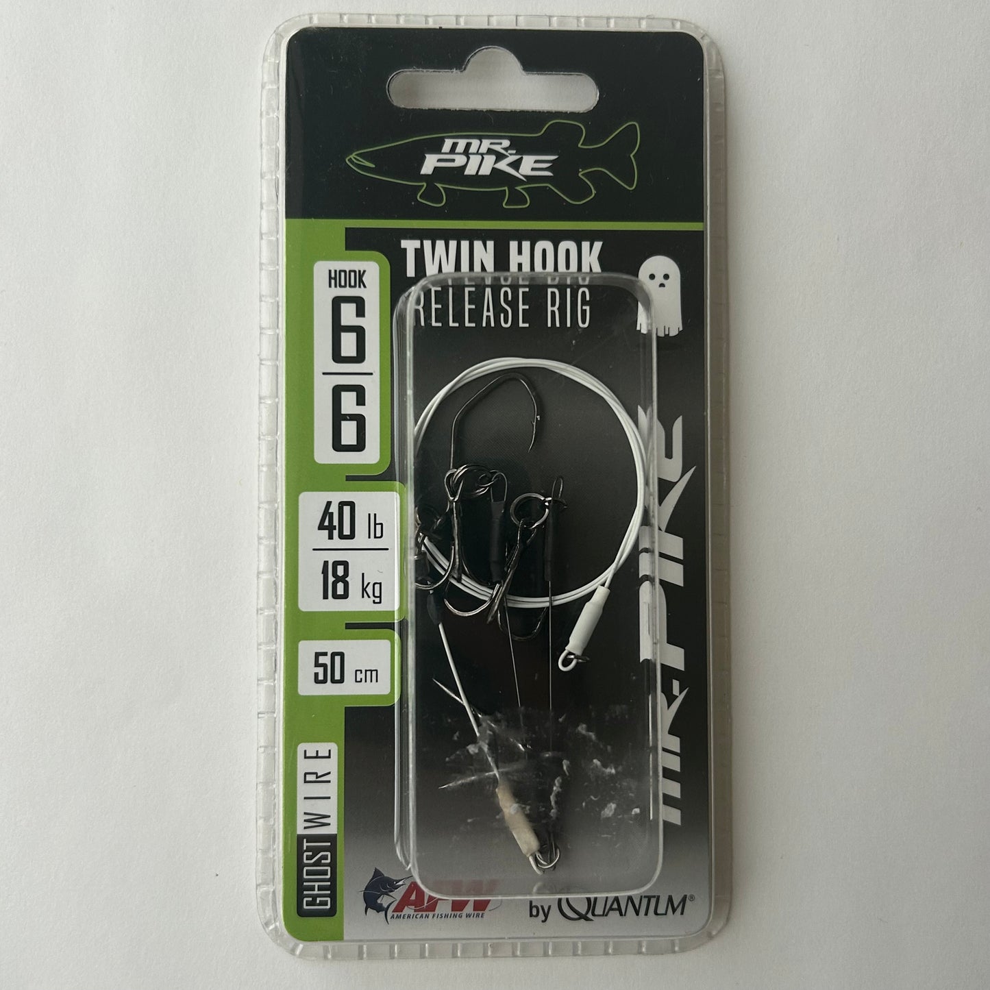 Zebco Mr. Pike Bait Release Rig Vorfach Zwillingshaken