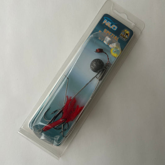 Behr Spezial Raubfisch System mit Drillingshaken für 14-18cm Köderfisch