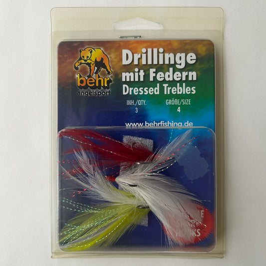 Behr Drillingshaken mit Federn 3 Stk.