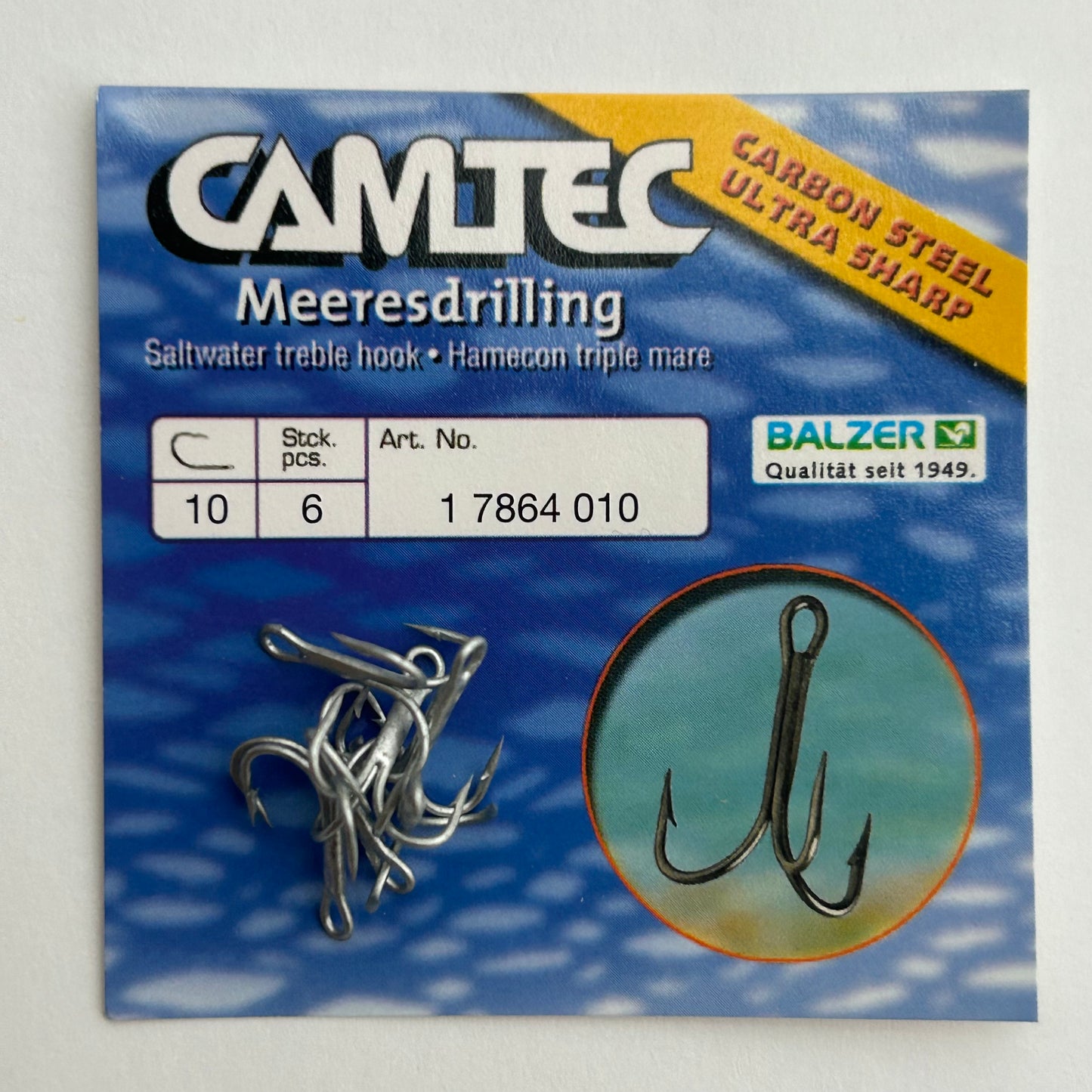 Balzer Camtec Drillingshaken Meer 6 Stk.