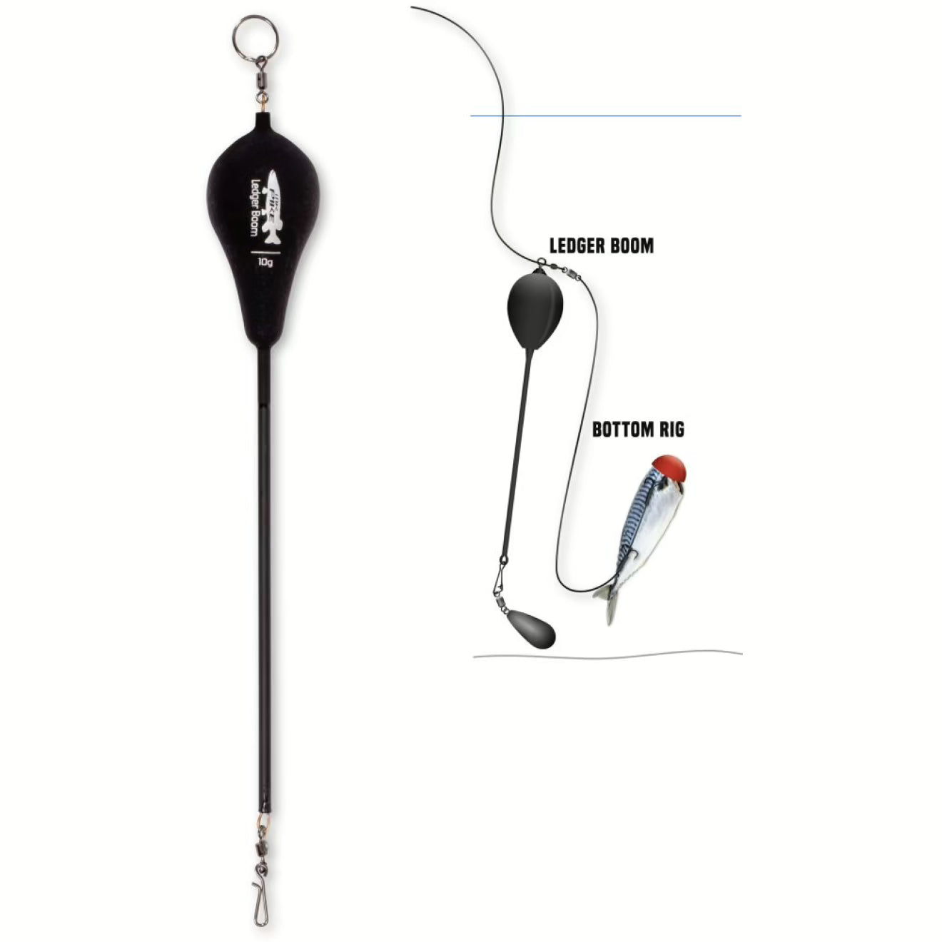 Zebco Mr. Pike Ledger Boom Ausleger 10g