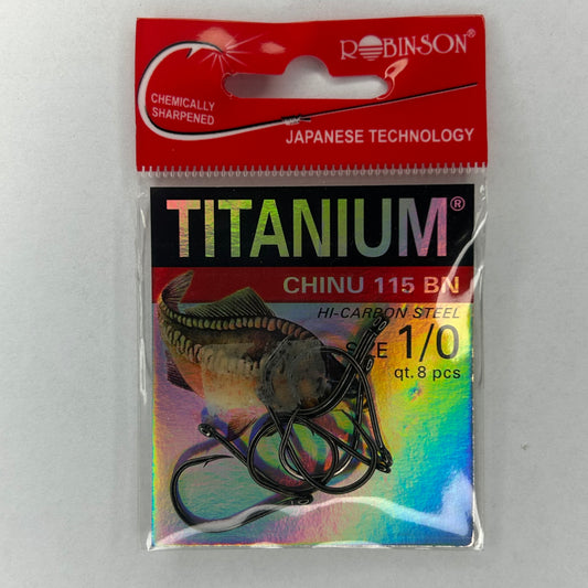 Robinson Haken Titanium Chinu 115 BN 8 Stk.