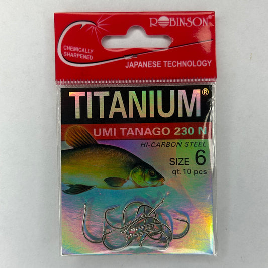 Robinson Haken Titanium Umi Tanago 230 N 10 Stk.