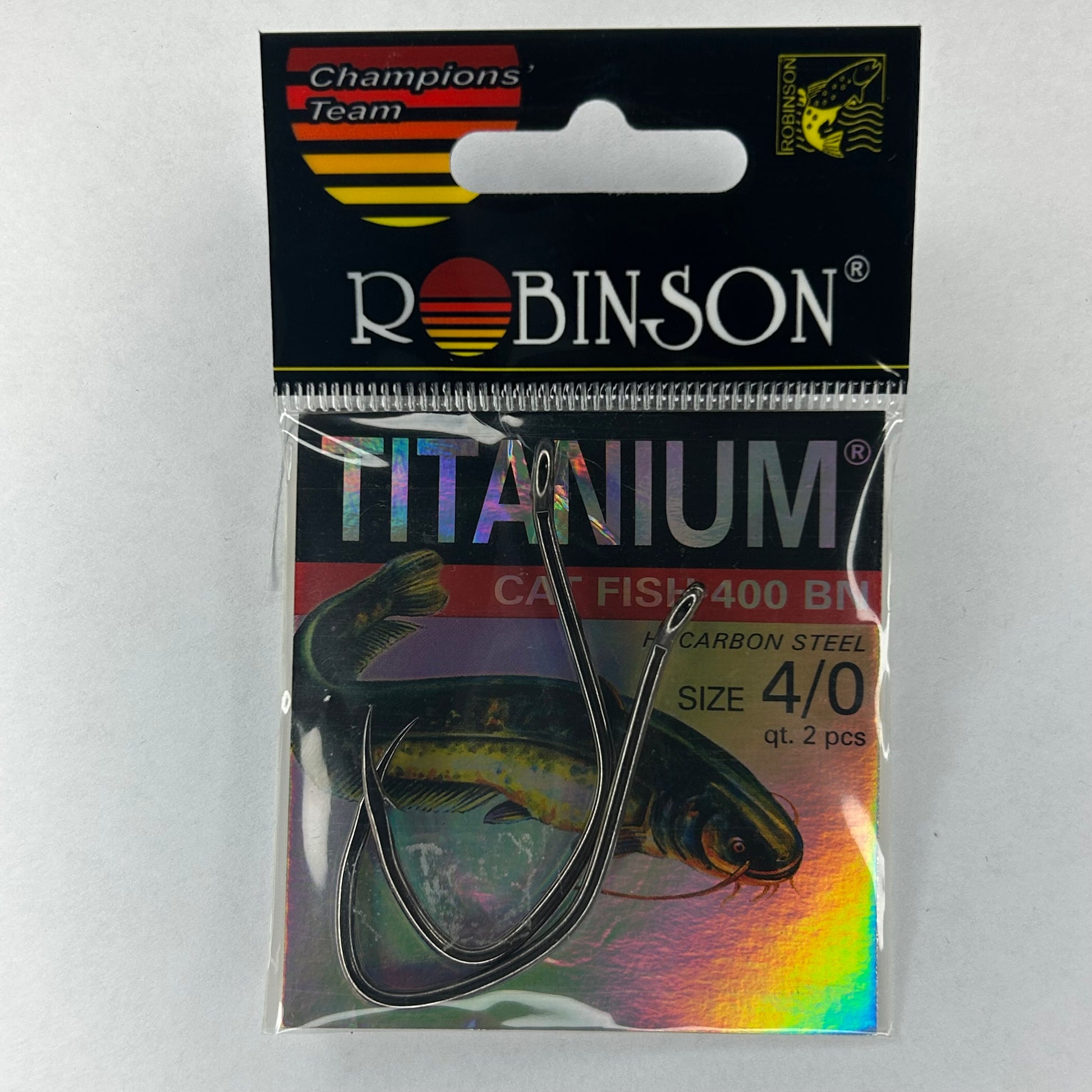 Robinson Haken Titanium Cat Fish 400 BN 10 Stk.