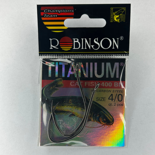 Robinson Haken Titanium Cat Fish 400 BN 10 Stk.