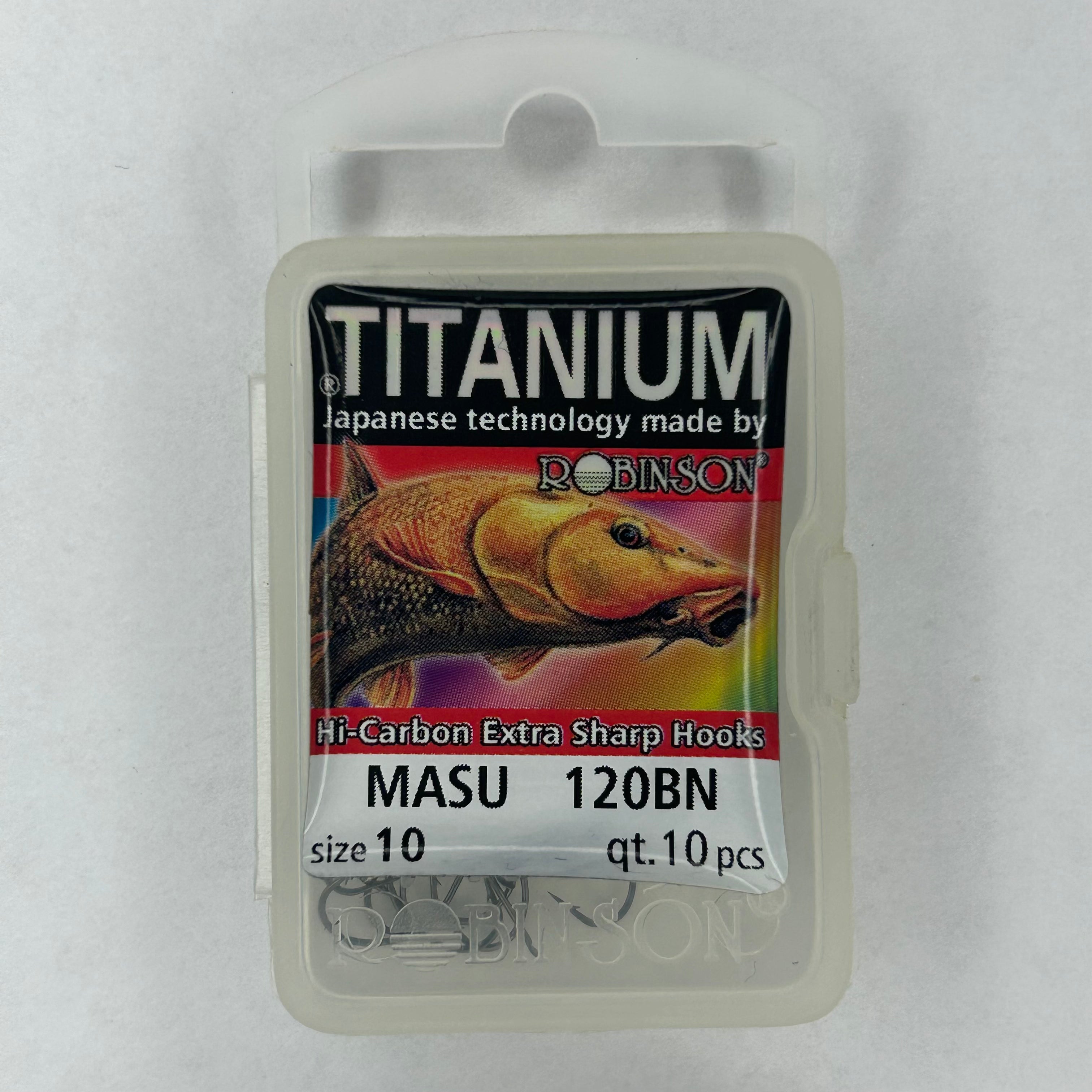 Robinson Haken Titanium Masu 120 BN 10 Stk.