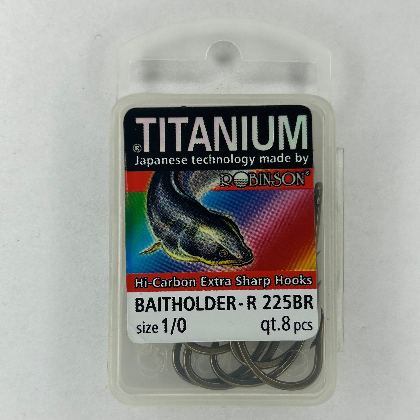 Robinson Haken Titanium Baitholder-R 225 BR 8 Stk.
