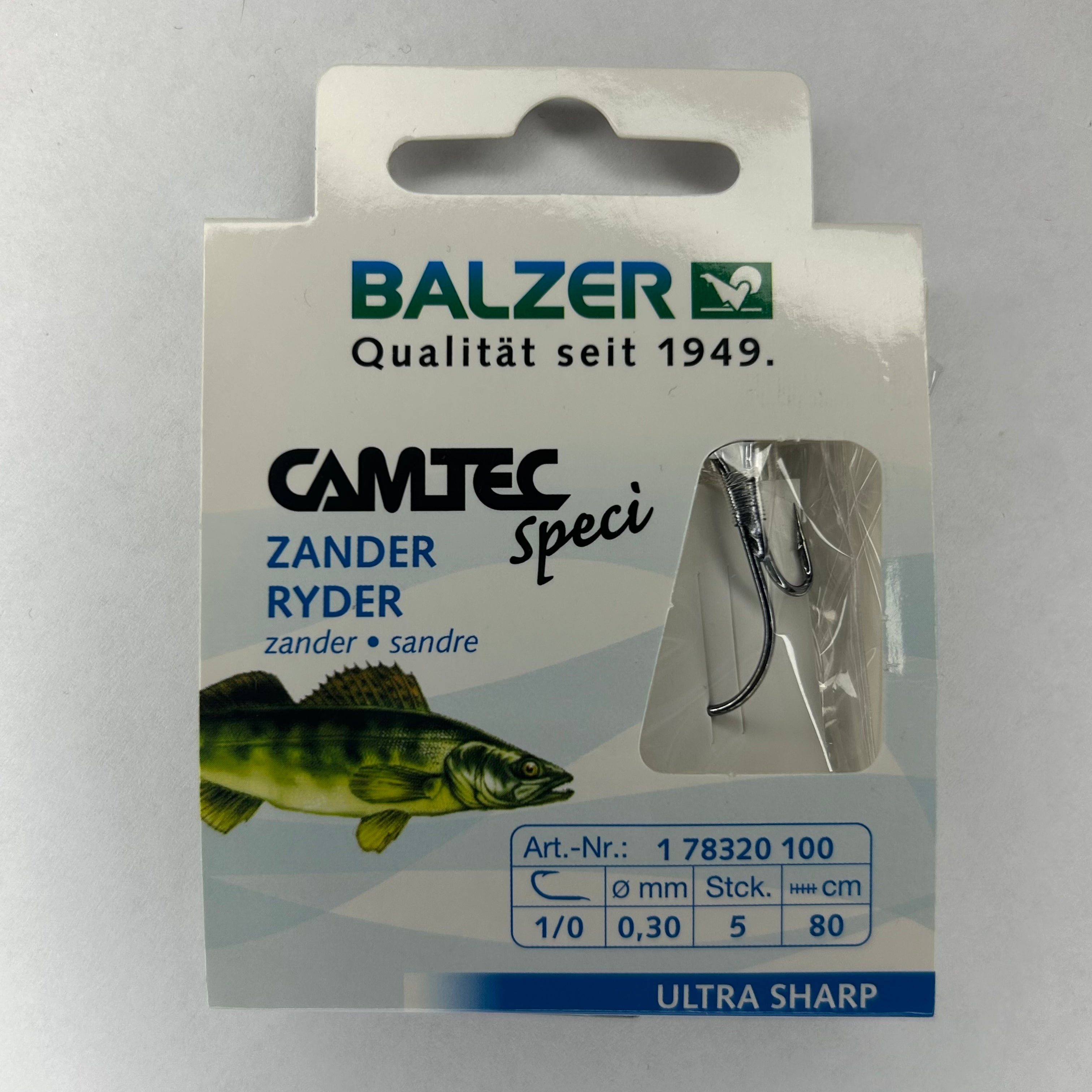 Balzer Camtec Speci Vorfach Ryderhaken 5 Stk.