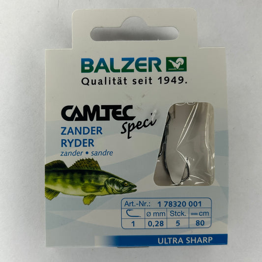 Balzer Camtec Speci Vorfach Ryderhaken 5 Stk.