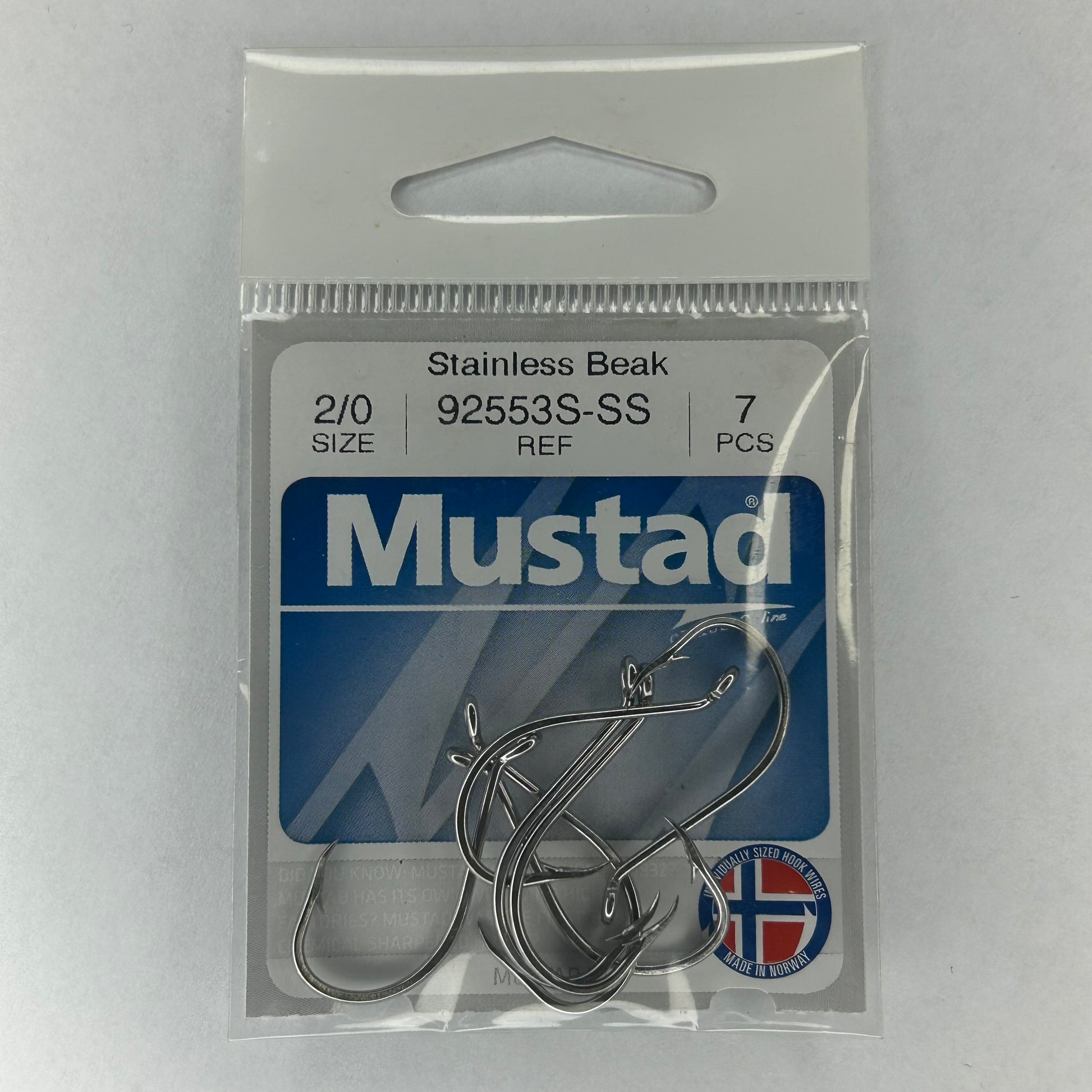 Mustad Haken Stainless Beak 7 Stk.