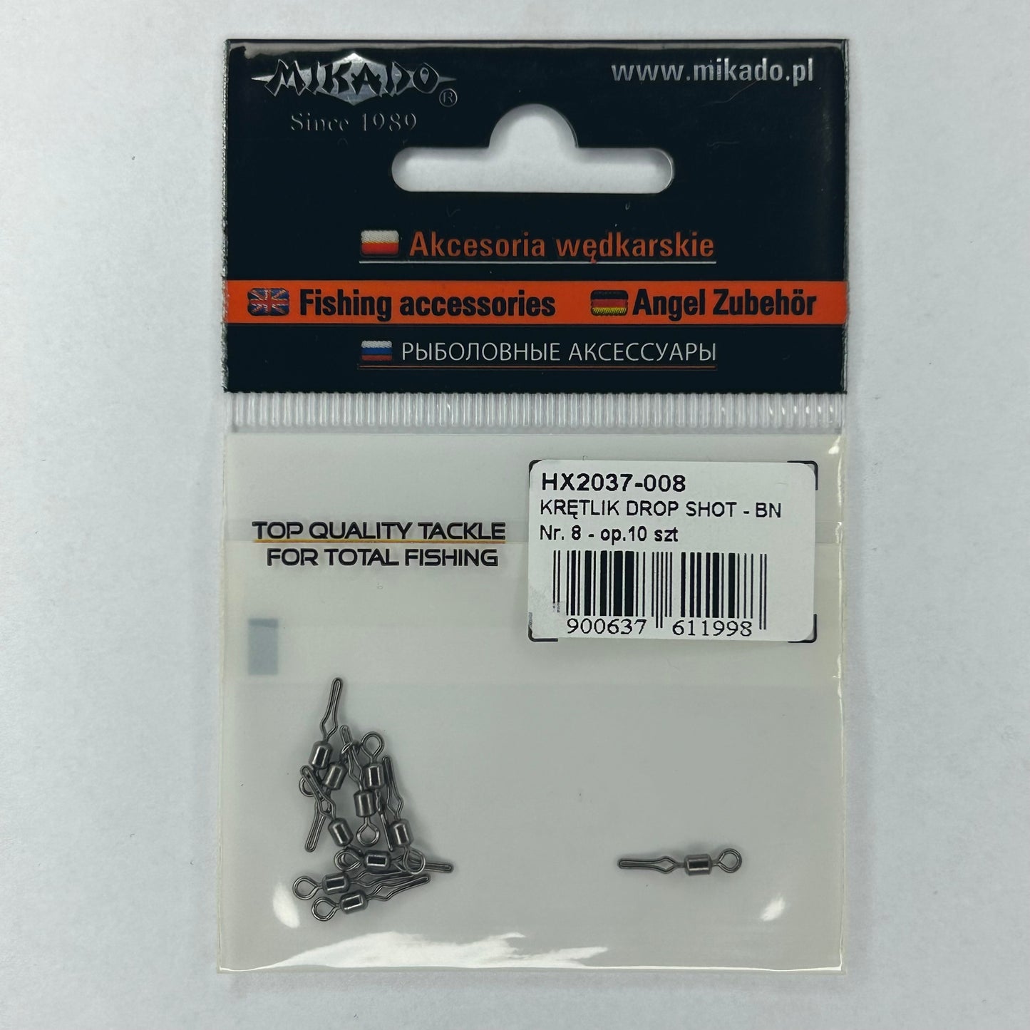 Mikado Drop Shot Wirbel Verbindungselement 10 Stk.