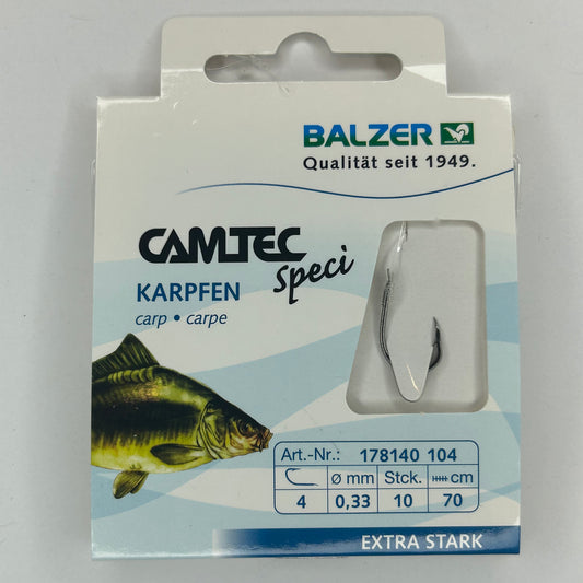 Balzer Vorfach Haken Camtec Speci Karpfen 10 Stk.