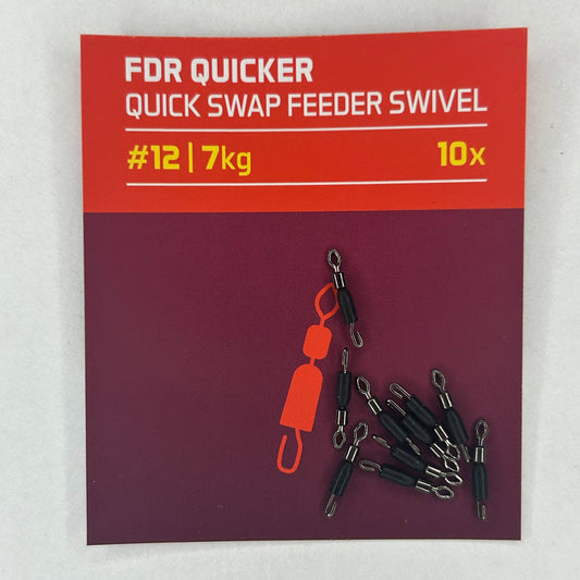 Delphin FDR Quicker Quick Swap Feeder Swivel 10 Stk.