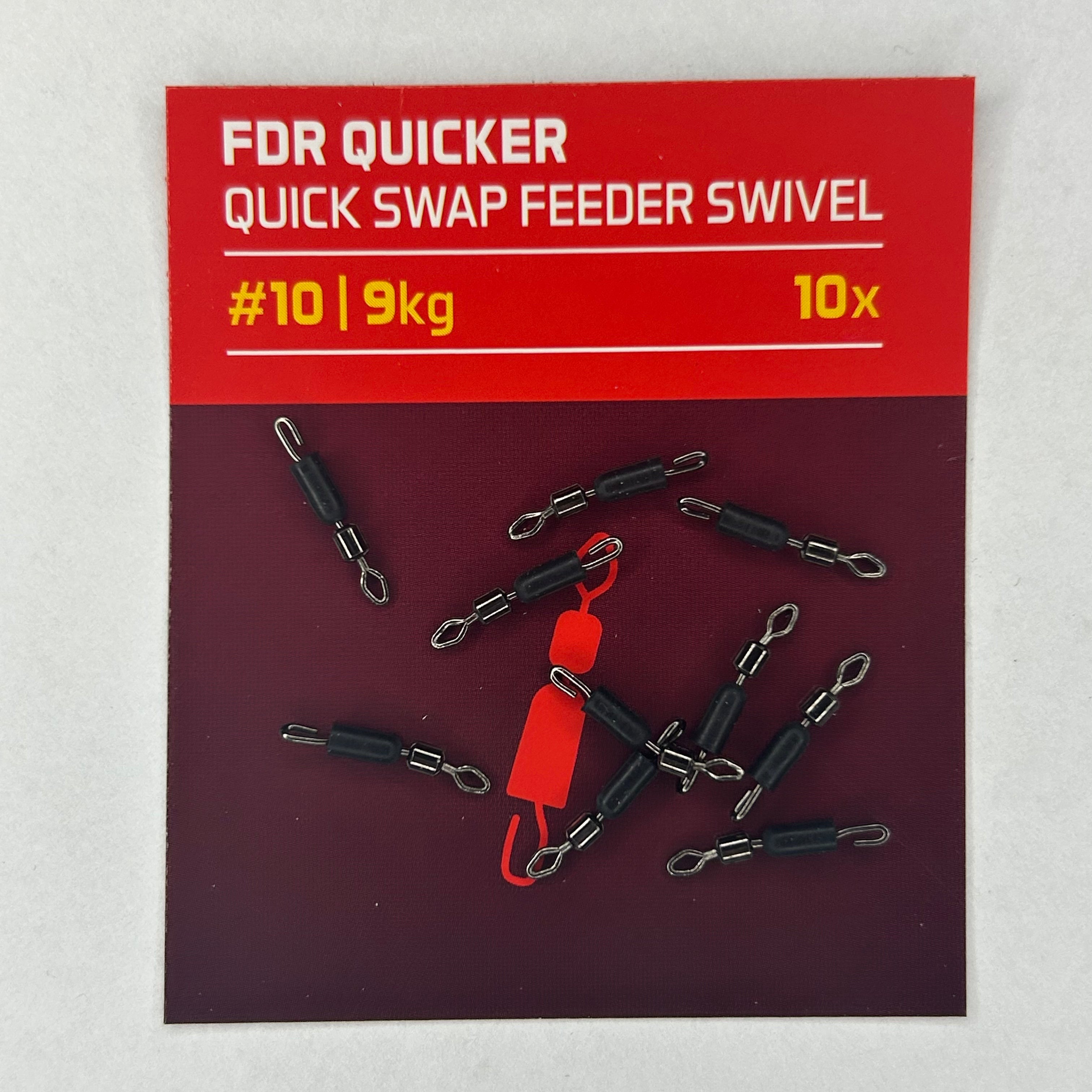 Delphin FDR Quicker Quick Swap Feeder Swivel 10 Stk.