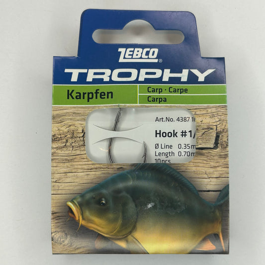 Zebco Vorfach Haken Trophy Karpfen 10 Stk.
