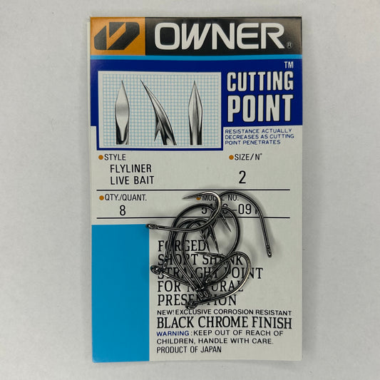 Owner Flyliner Live Bait Haken 8 Stk.