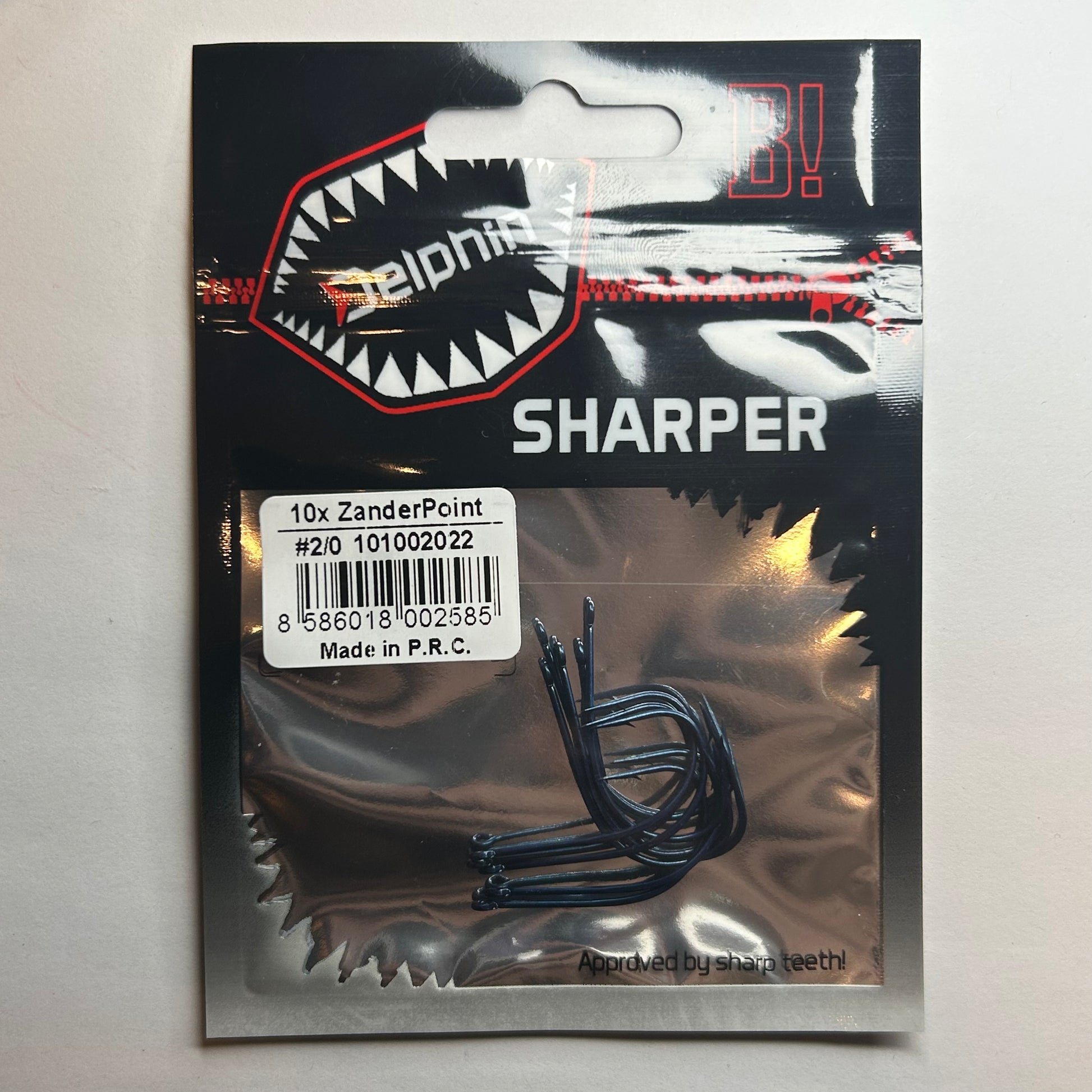 Delphin Haken Sharper Zander 10 Stk.