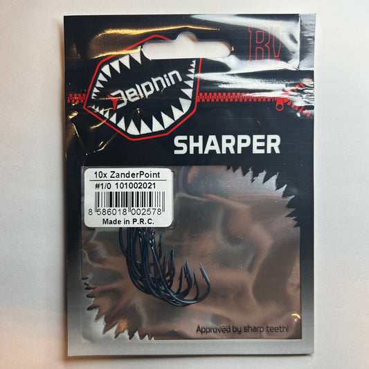 Delphin Haken Sharper Zander 10 Stk.