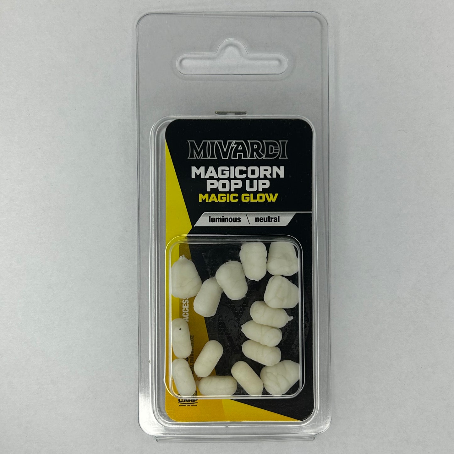 Mivardi Magicorn Pop Up Magic Glow Mais Knoblauch Köder 15 Stk.