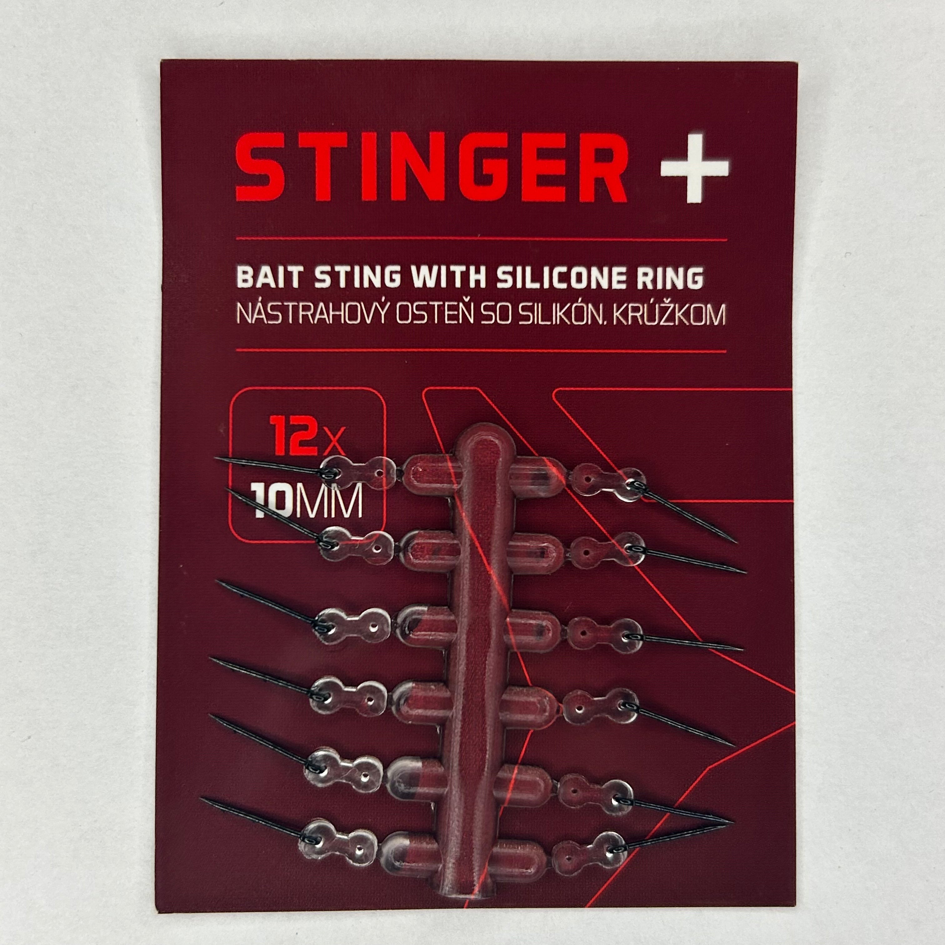 Delphin Bait Sting mit Silikonring 10mm 12 Stk.