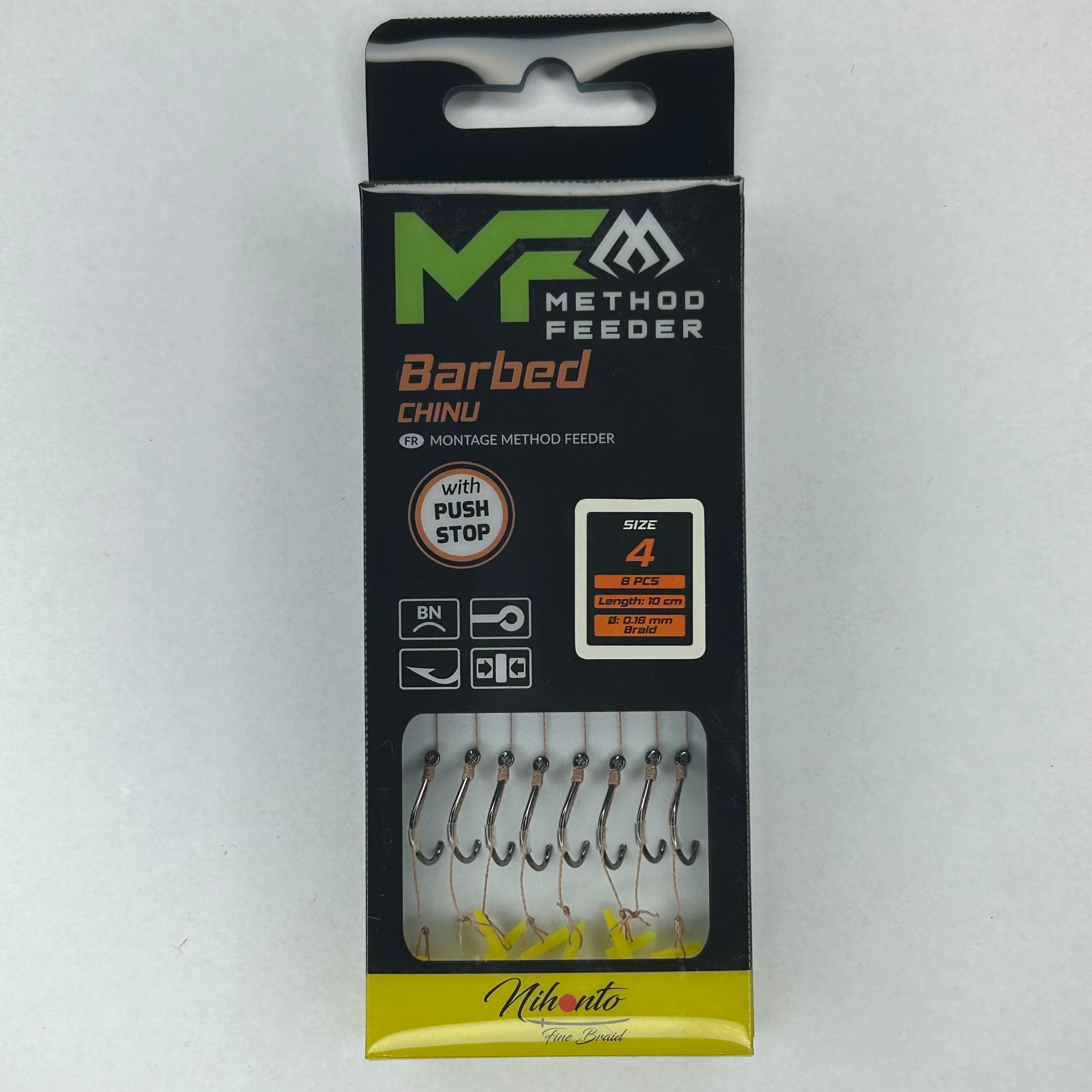 Mikado Barbed Vorfach Haken Chinu 8 Stk.