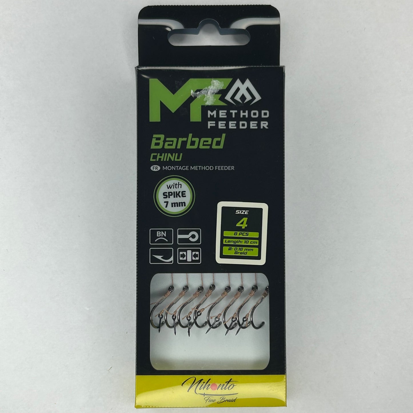 Mikado Barbed Vorfach Haken Chinu 8 Stk.