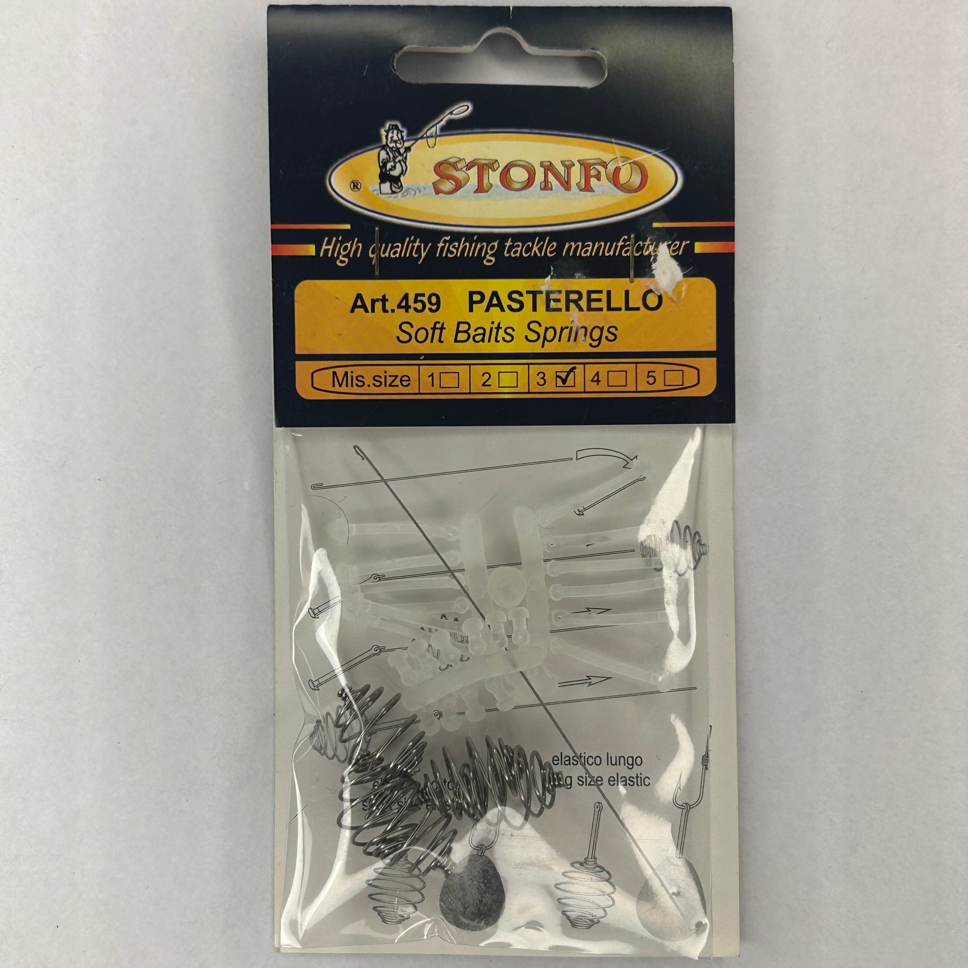 Stonfo Pasterello Soft Baits Spring Weichköder Feder 12mm 5 Stk.
