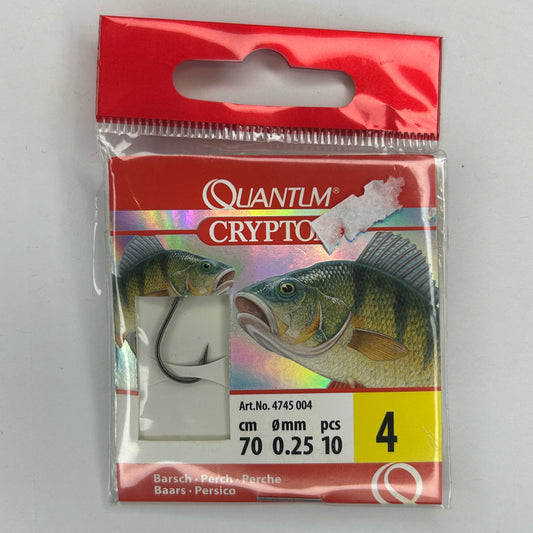 Zebco Quantum Vorfach Haken Crypton Barsch 10 Stk.