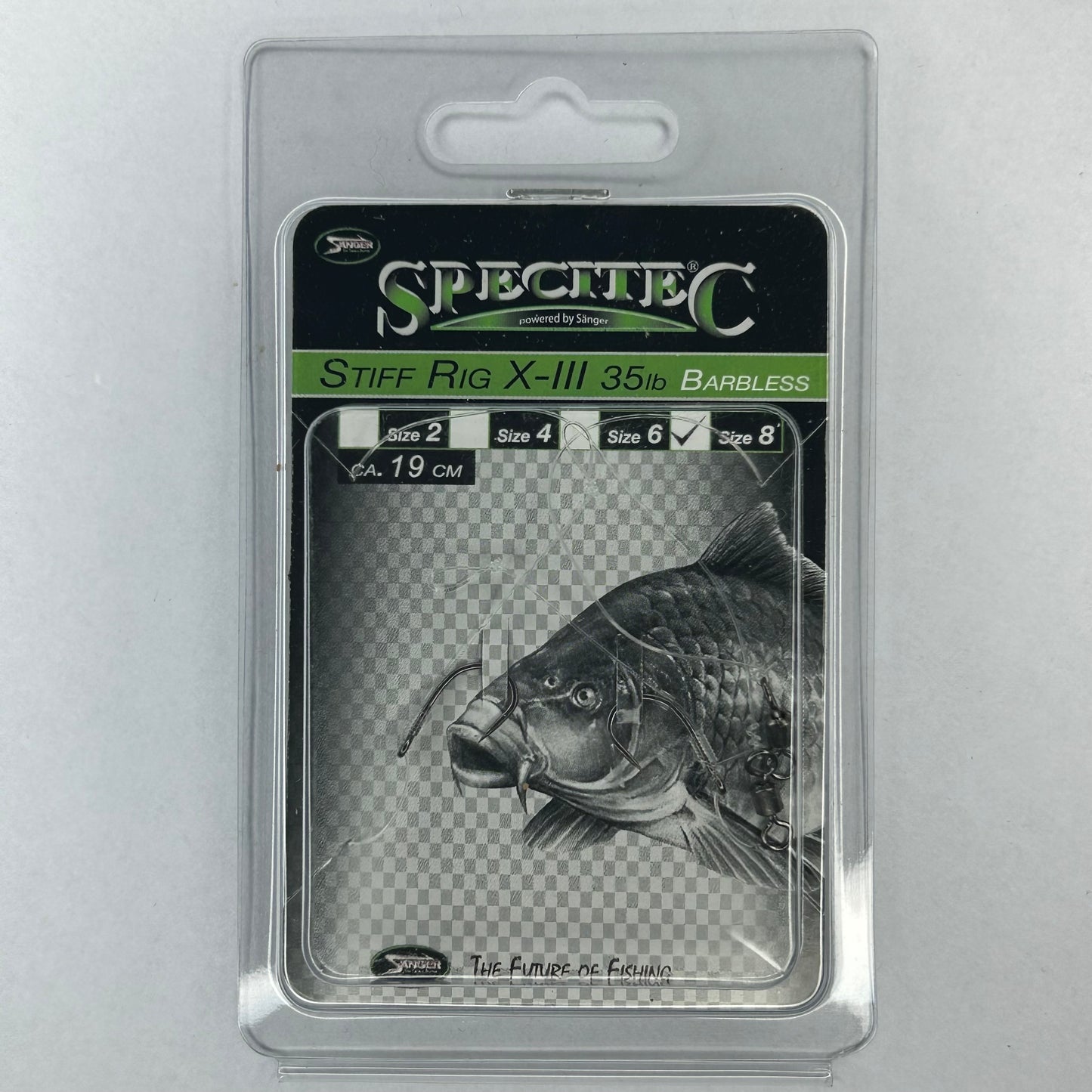 Sänger Specitec Stiff Rig X-III Vorfach Haken 2 Stk.