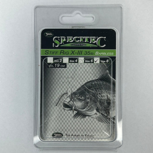 Sänger Specitec Stiff Rig X-III Vorfach Haken 2 Stk.