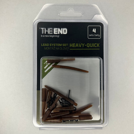 Delphin The End Lead System Set Heavy Quick 4 Stk.