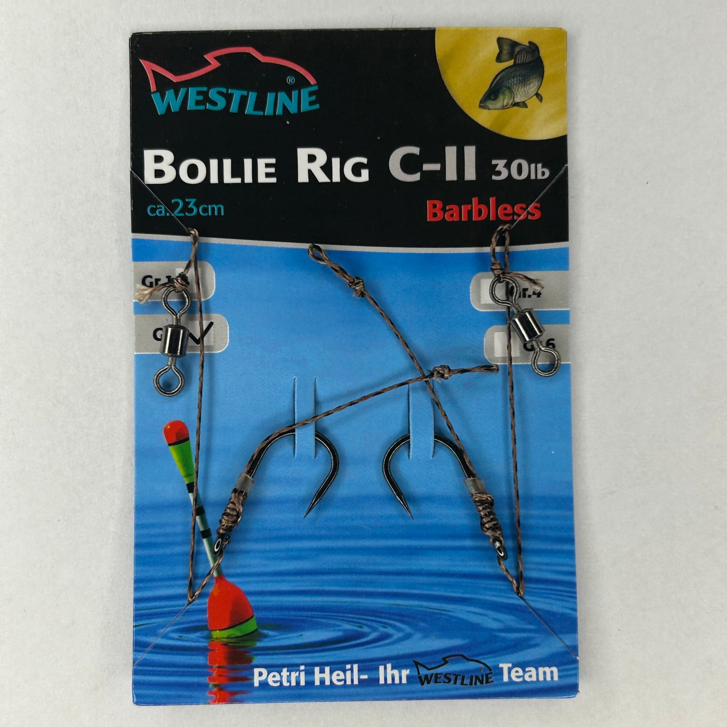 Westline Boilie Rig C-II Vorfach Haken 2 Stk.