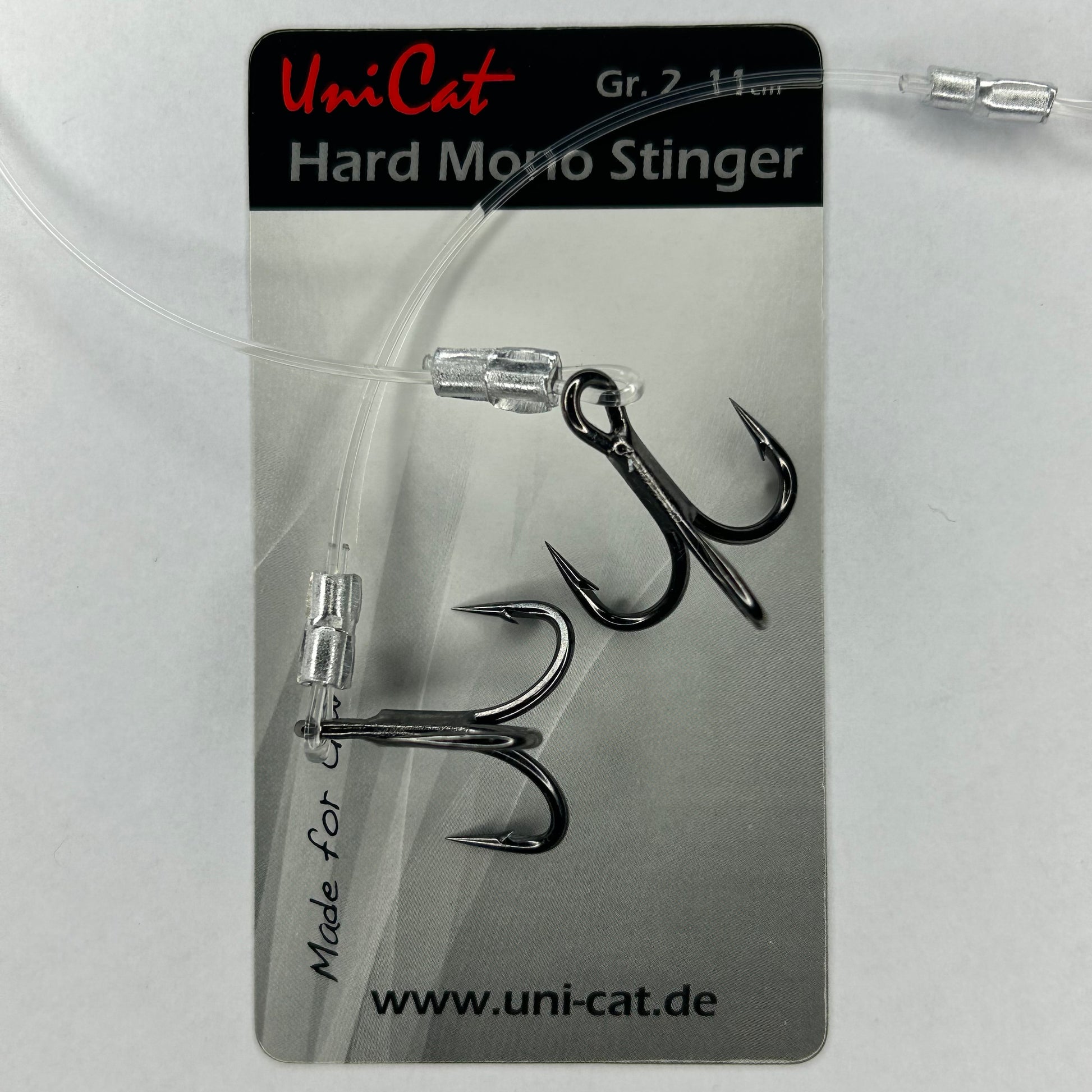 Sänger Unicat Hard Mono Stinger Vorfach Drillingshaken 2 Stk.