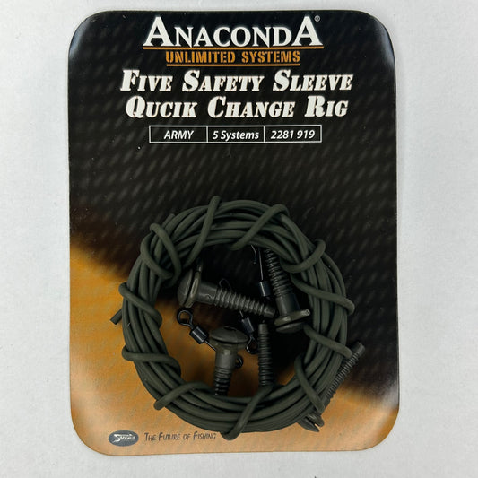Sänger Anaconda Five Safety Sleeve Quick Change Rig 5 Stk.