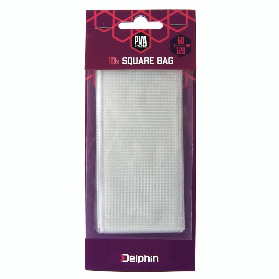 Delphin PVA Beutel eckig wasserlöslich 60 x 120mm 10 Stk.